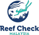 A logo with a person swimming under water

Description automatically generated